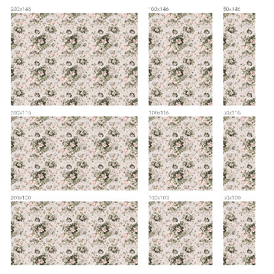 Ochranná fólia na sklo vitráž Kvetinová krása