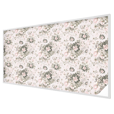 Ochranná fólia na sklo vitráž Kvetinová krása