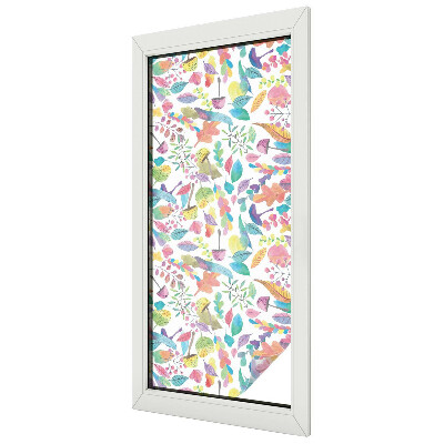 Samolepiaca fólia na sklo vitrážová Farebné zloženie