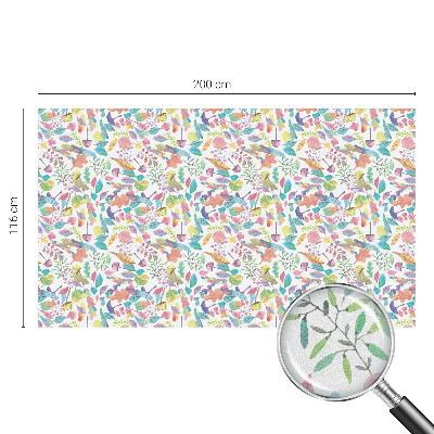 Samolepiaca fólia na sklo vitrážová Farebné zloženie