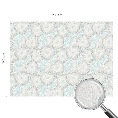 Matná fólia na okno vitráž Jemné pierka