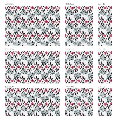 Nepriehľadná fólia na okno Kvetinový vzor