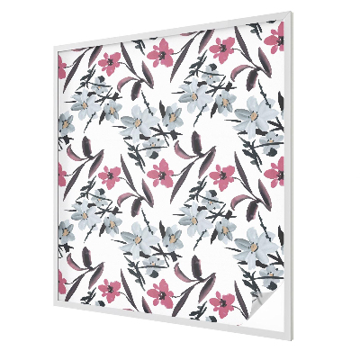 Nepriehľadná fólia na okno Kvetinový vzor