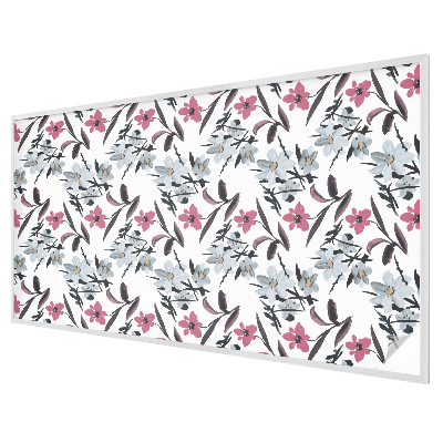 Nepriehľadná fólia na okno Kvetinový vzor