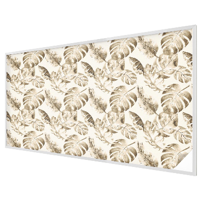 Matná fólia na okno vitráž Tropické rastliny