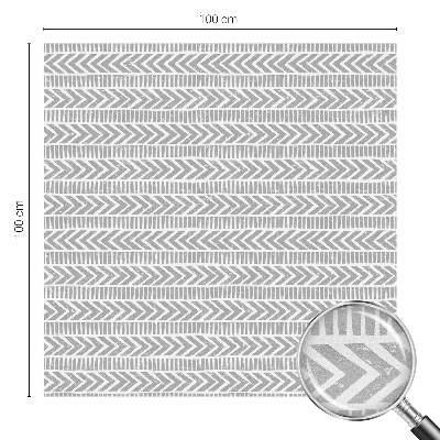 Fólia na sklo na ochranu súkromia Geometrické pruhy