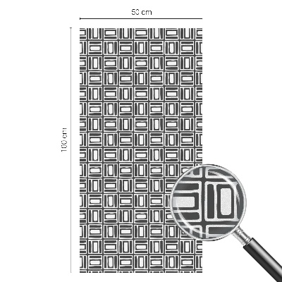 Nepriehľadná fólia na okno Energetický vzor