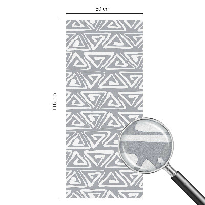 Samolepiaca fólia na sklo vitrážová Geometrický minimalizmus