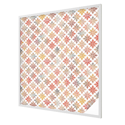 Ochranná fólia na sklo vitráž Kvetinová krása