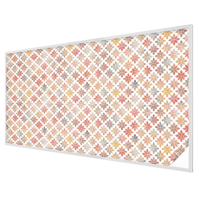 Ochranná fólia na sklo vitráž Kvetinová krása