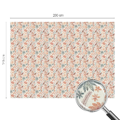 Nepriehľadná fólia na okno Kvetinový aranžmán