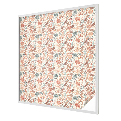 Nepriehľadná fólia na okno Kvetinový aranžmán