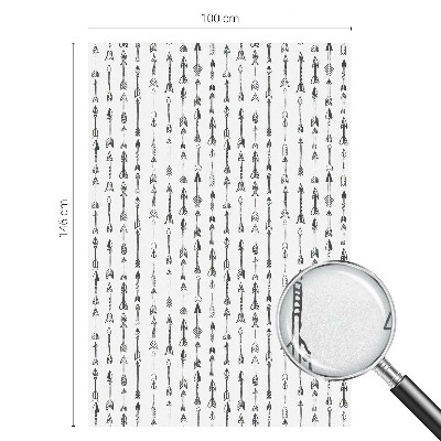 Ochranná fólia na sklo vitráž Geometrické šípky