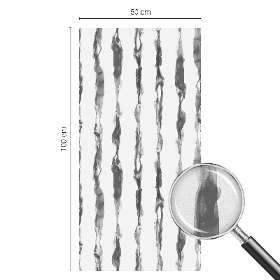 Samolepiaca fólia na sklo vitrážová Abstraktné čiary