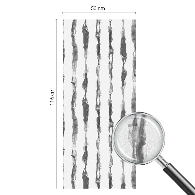 Samolepiaca fólia na sklo vitrážová Abstraktné čiary