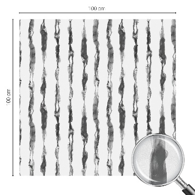 Samolepiaca fólia na sklo vitrážová Abstraktné čiary