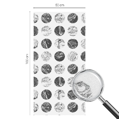 Fólia na sklo na ochranu súkromia Mramorová elegancia