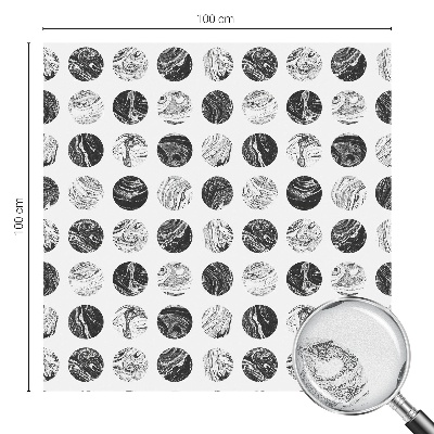 Fólia na sklo na ochranu súkromia Mramorová elegancia