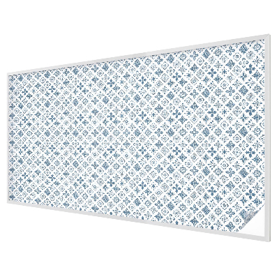 Ochranná fólia na sklo vitráž Kvetinový ornament