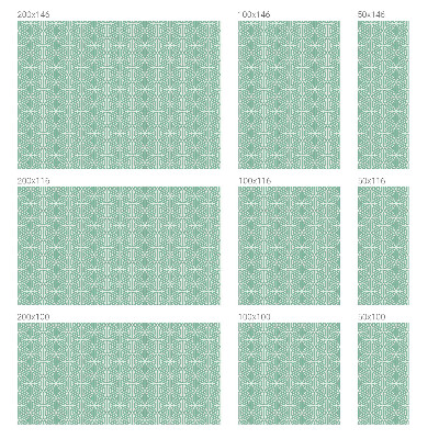 Fólia na sklo na ochranu súkromia Harmonická štruktúra