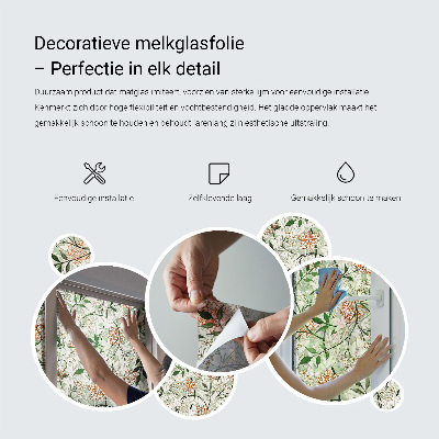 Fólia na sklo na ochranu súkromia Harmonická štruktúra