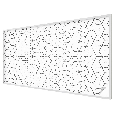 Samolepiaca fólia na sklo vitrážová Bodkované kosoštvorce