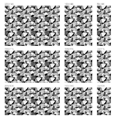 Matná fólia na okno vitráž Geometrické útvary