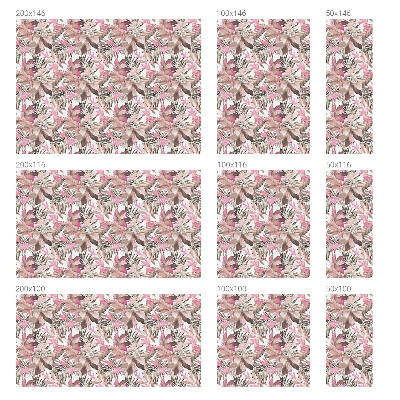 Fólia na sklo na ochranu súkromia Pastelové kvety