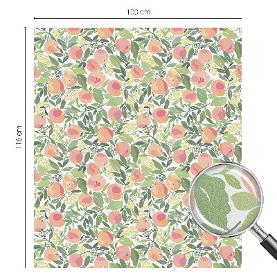 Samolepiaca fólia na sklo vitrážová Ovocný vzor