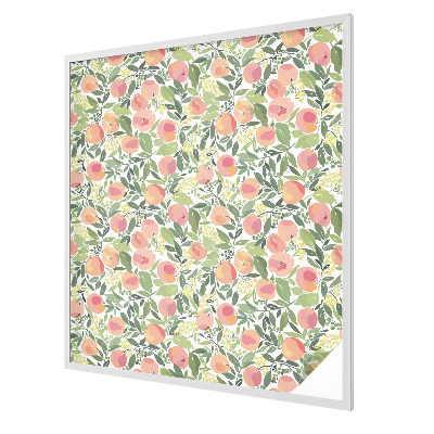 Samolepiaca fólia na sklo vitrážová Ovocný vzor