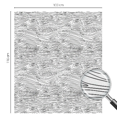 Nepriehľadná fólia na okno Drevené čiary