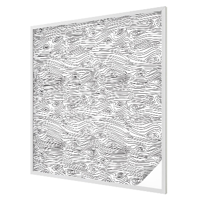 Nepriehľadná fólia na okno Drevené čiary