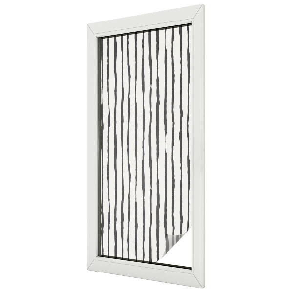 Samolepiaca fólia na sklo vitrážová Zvislé pruhy