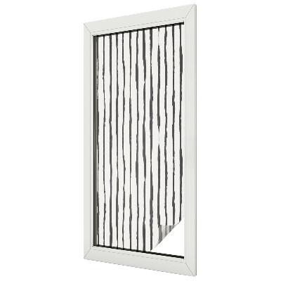 Samolepiaca fólia na sklo vitrážová Zvislé pruhy