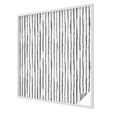 Samolepiaca fólia na sklo vitrážová Zvislé pruhy