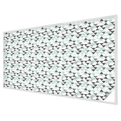 Ochranná fólia na sklo vitráž Trojuholníkové vzory