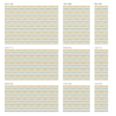 Fólia na sklo na ochranu súkromia Pastelové pruhy