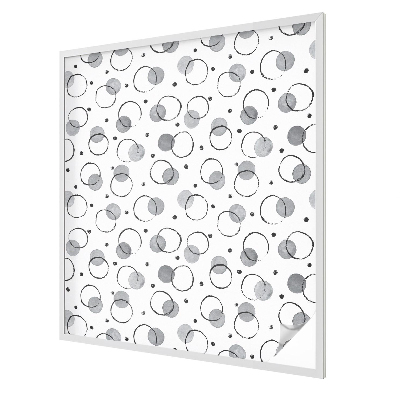 Matná fólia na okno vitráž Sivé kolesá