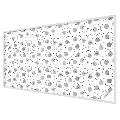 Matná fólia na okno vitráž Sivé kolesá