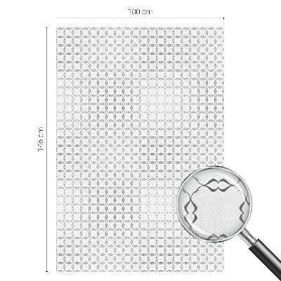 Ochranná fólia na sklo vitráž Geometrické čiary