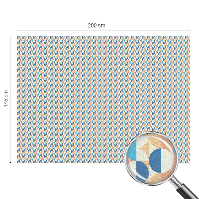 Nepriehľadná fólia na okno Geometrická symetria