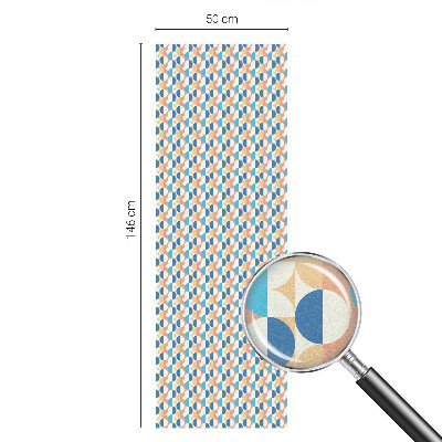 Nepriehľadná fólia na okno Geometrická symetria
