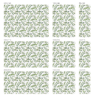 Fólia na sklo na ochranu súkromia Botanické listy