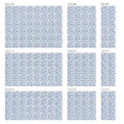 Matná fólia na okno vitráž Listy papradia