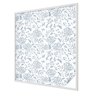 Ochranná fólia na sklo vitráž Rastlinný motív