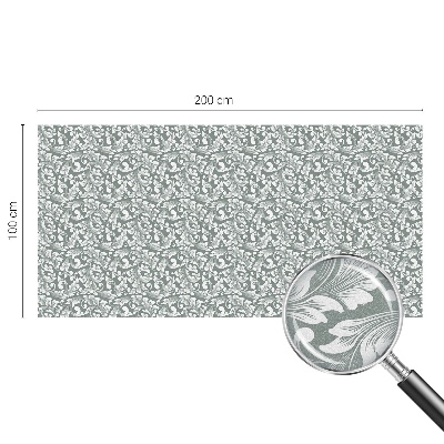 Nepriehľadná fólia na okno Listová elegancia