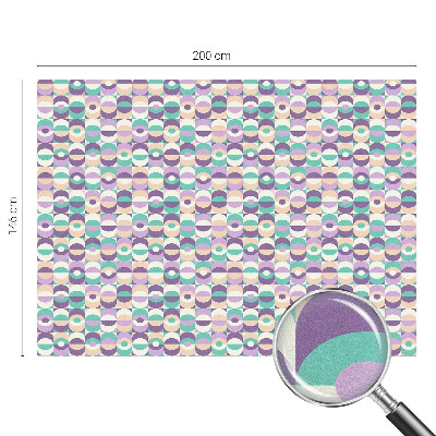 Fólia na sklo na ochranu súkromia Farebné vzory