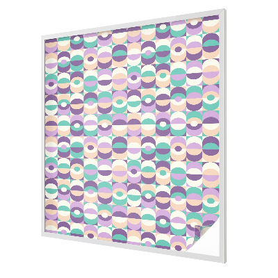 Fólia na sklo na ochranu súkromia Farebné vzory