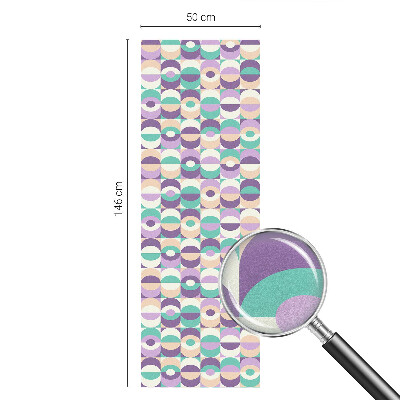 Fólia na sklo na ochranu súkromia Farebné vzory