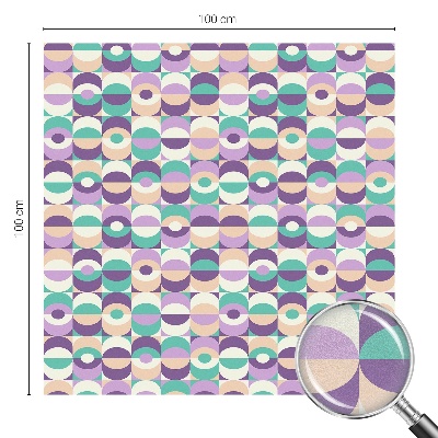 Fólia na sklo na ochranu súkromia Farebné vzory